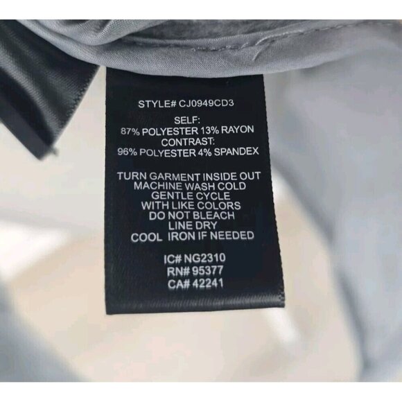 Sanctuary Fisher Grey Faux Fur Oversize Relaxed Cargo Car Coat Jacket Shacket M - Picture 10 of 11